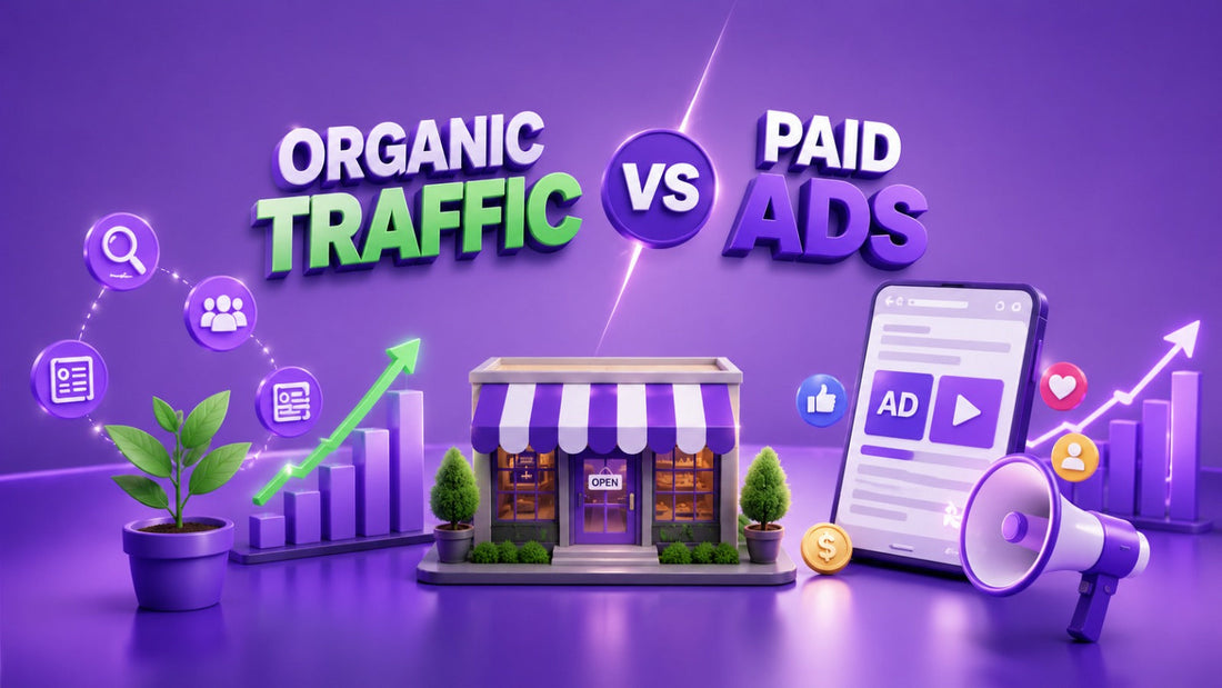 Organic Traffic vs Paid Ads which is Better for Small Businesses